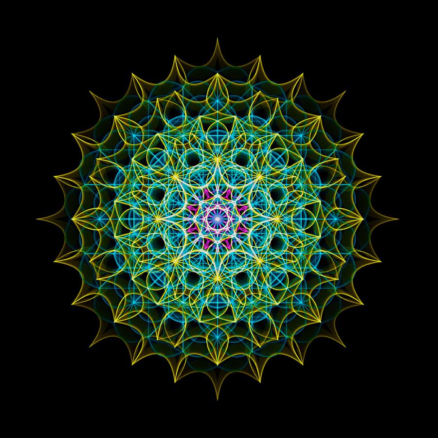 Faith Mandala Digital Art by Dan Edel - Fine Art America