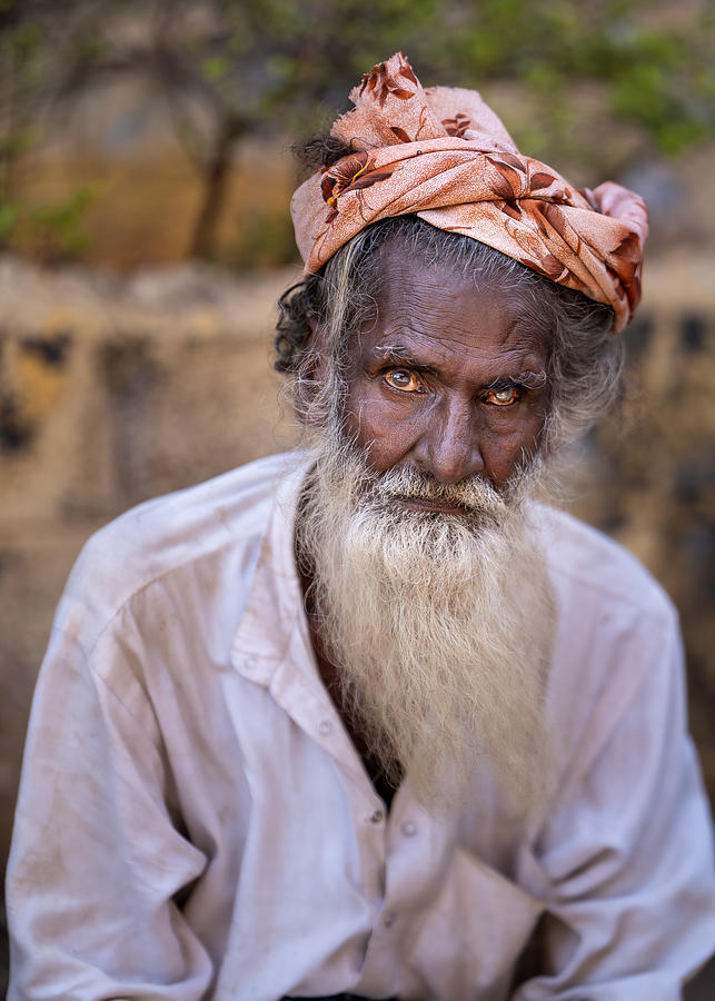 Fakir Baba Upclose Photograph by Hirak Bhattacharjee - Fine Art America