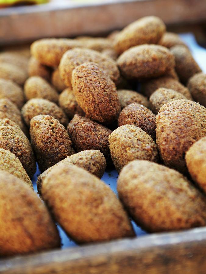 Falafel At A Market Photograph by Stephan Pennells
