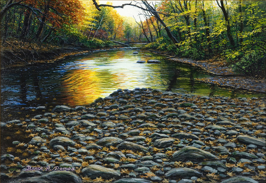 Fall Again Painting by Bruce Dumas