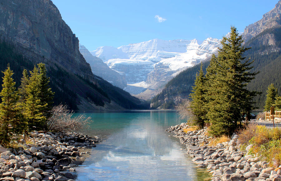 Fall At Lake Louise , Alberta, Canada Photograph by Cynthia Russell Photography Fall At Lake Louise , Alberta, Canada Photograph by Cynthia Russell Photography