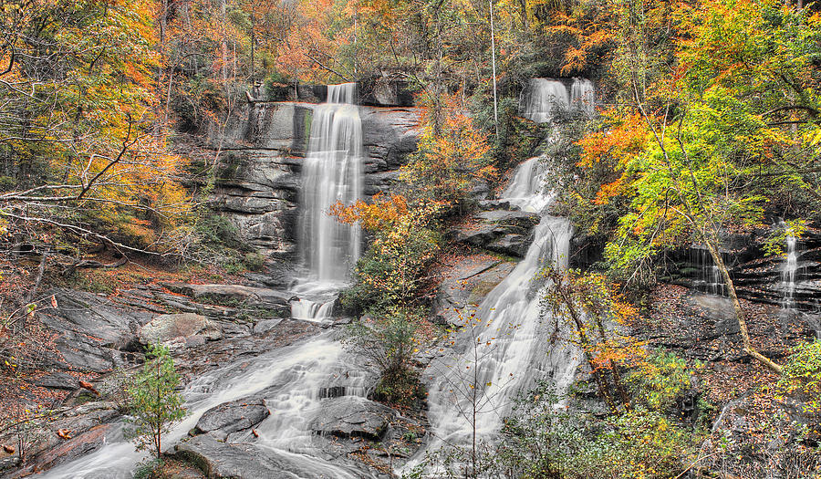 Fall at Twin Falls Photograph by Blaine Owens