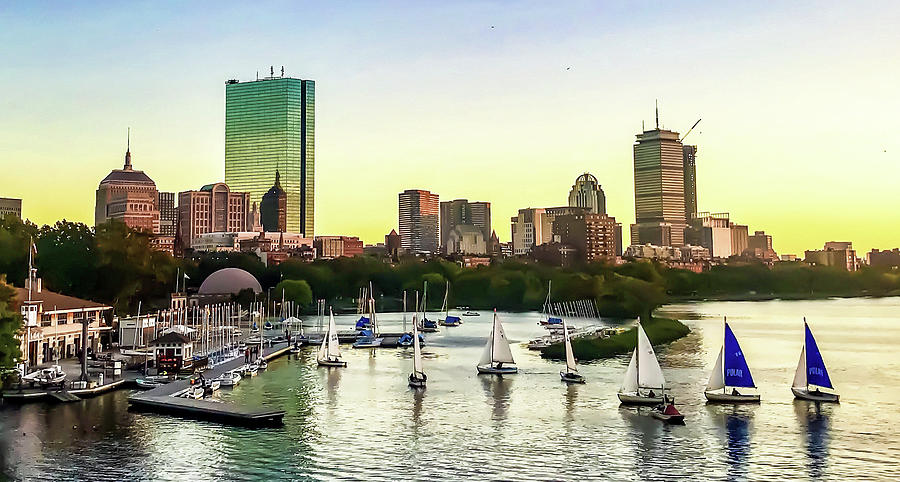 Fall Boston Skyline Photograph By Christina Maiorano