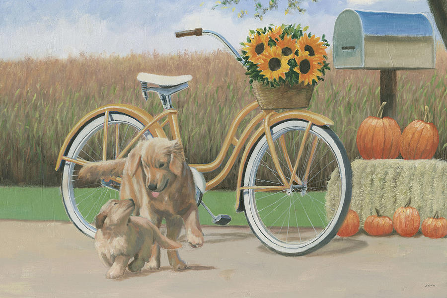 Animal Painting - Fall Bounty I by James Wiens