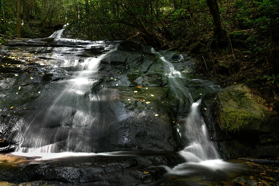 Fall Branch Falls Long Exposure In North Georgia Photograph