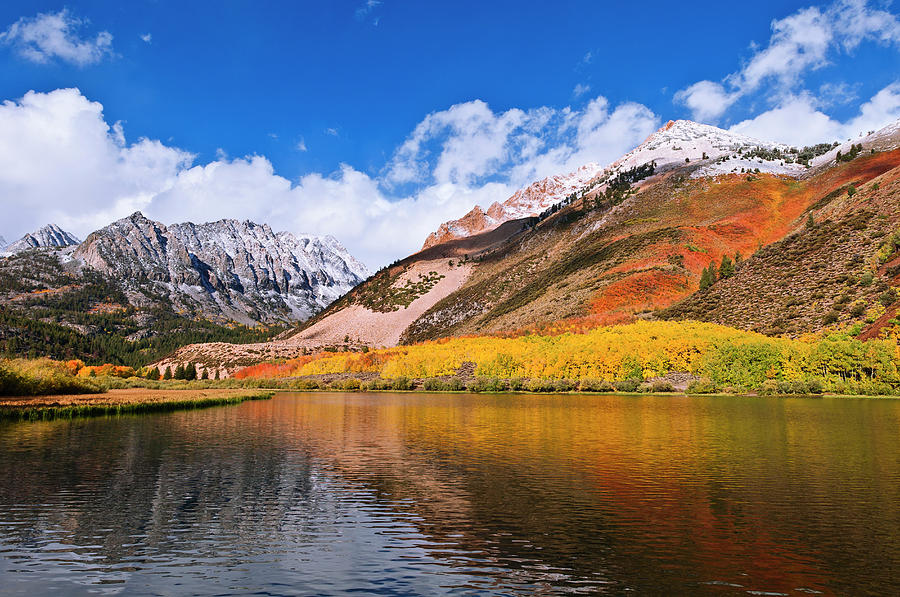 Fall Color And Early Snow At North Photograph by Russ Bishop - Fine Art ...