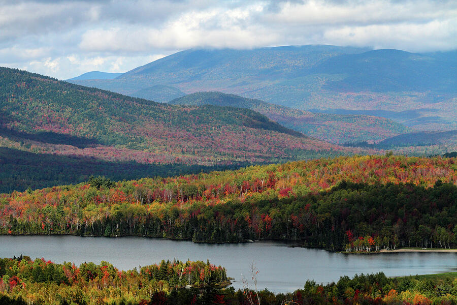 Fall Colors - Jericho Lake State Park, New Hampshire Photograph by Brett Pelletier