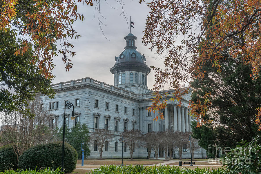 Fall Colors - State Capitol Photograph