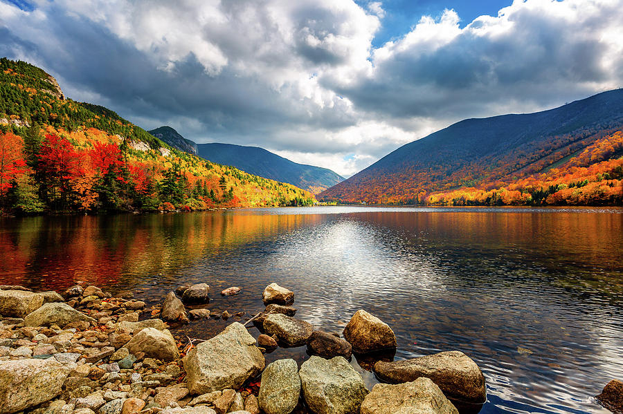 Fall in Franconia Notch Photograph by Robert Clifford