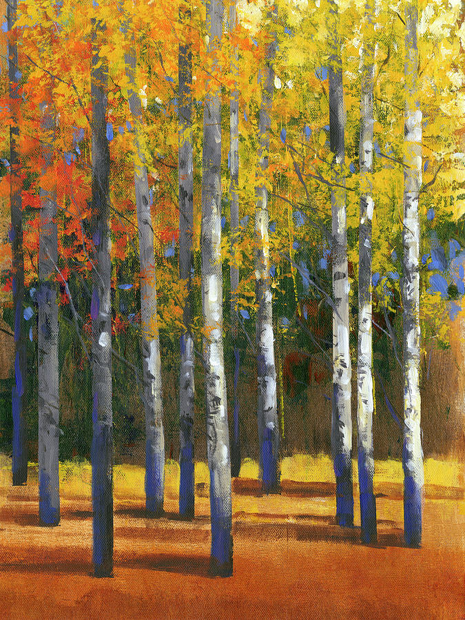 Fall In Glory I Painting by Tim Otoole | Fine Art America