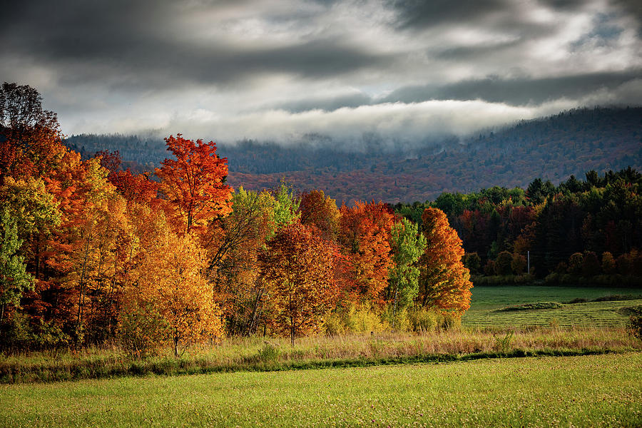 Fall In the Vermont Mountains Photograph by Tim Kirchoff