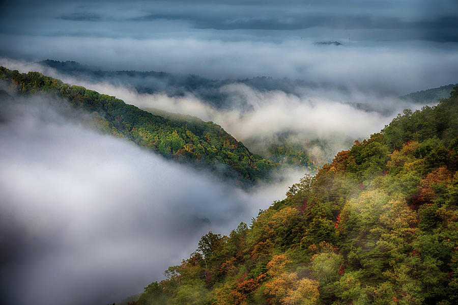 Fall In West Virginia Photograph by Chen Su