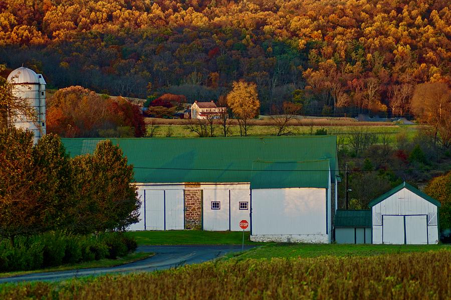 Fall Oley Valley PA Farm Photograph by Blair Seitz - Fine Art America