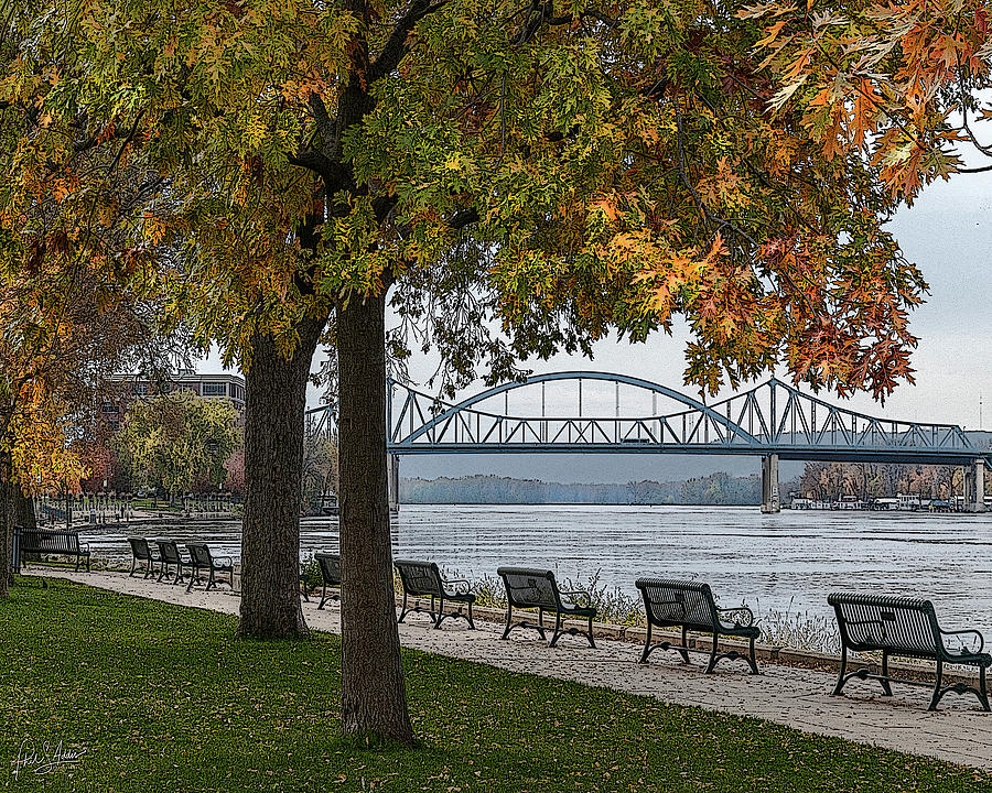 Fall At Riverside Park Photograph by Phil S Addis