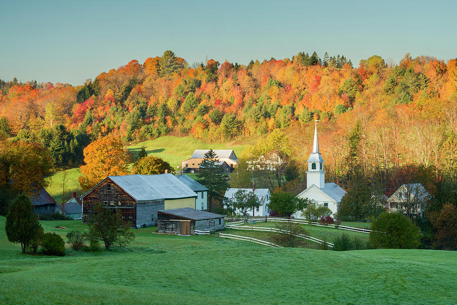 Fall Pastoral Photograph By Michael Blanchette Photography - Fine Art 