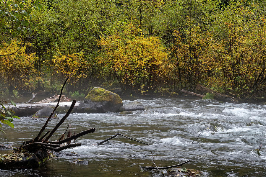 Fall River Memories Photograph by Steven Clark