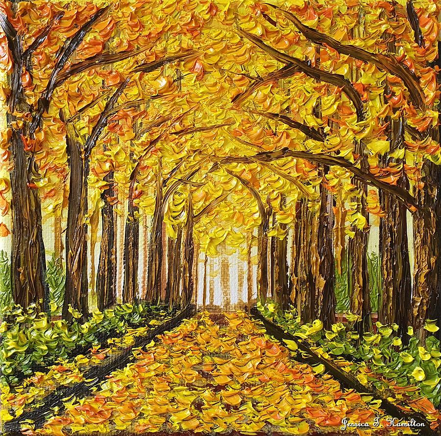 Fall Setting In Painting