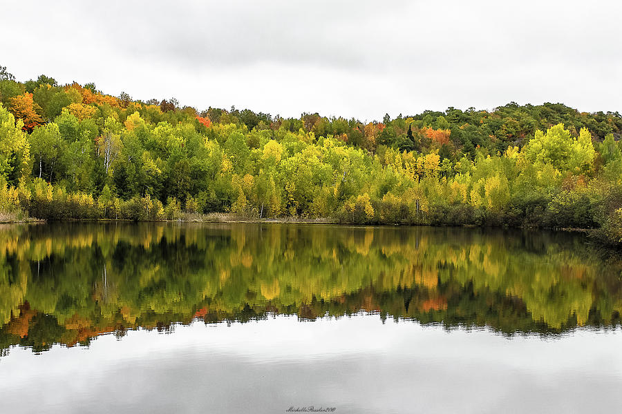 Fall Time In The Upper Peninsula Of Michigan Photograph