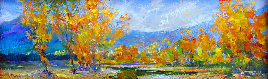 Fall Wonder Painting by Gregg Caudell