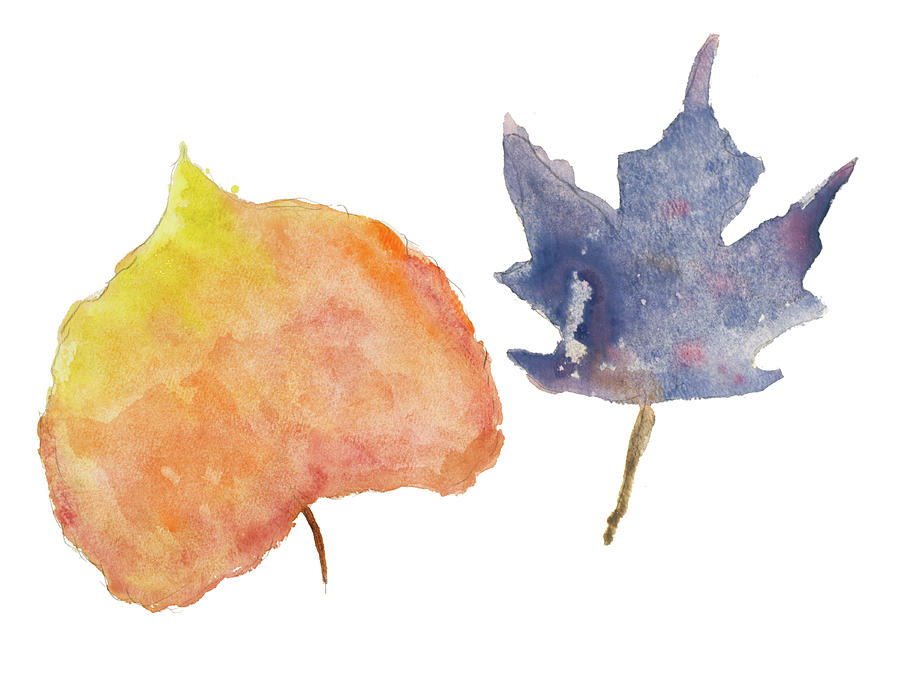 Fall Painting - Fallen Leaves by Susan Bryant