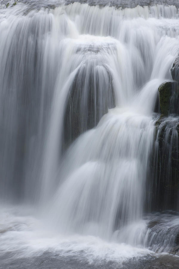 Falling Water Photograph by Cpsnell