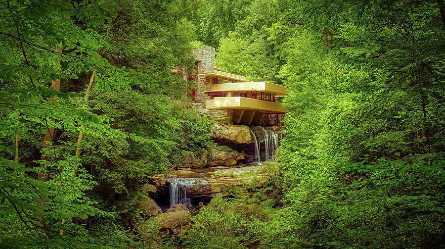 Architecture Photograph - Fallingwater by Mountain Dreams