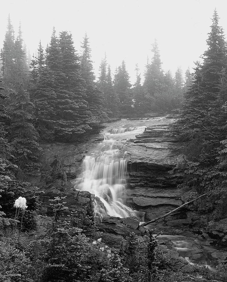 Falls 1 Photograph by Gordon Semmens