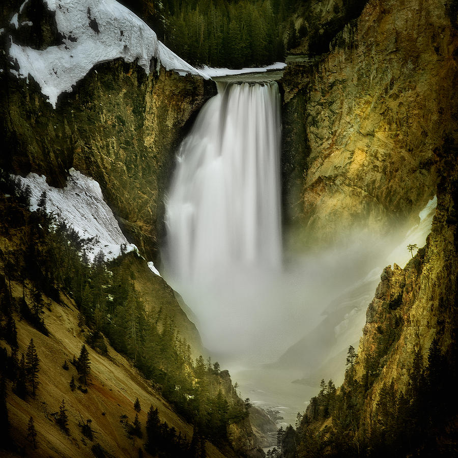 Falls Photograph by Allen Parseghian