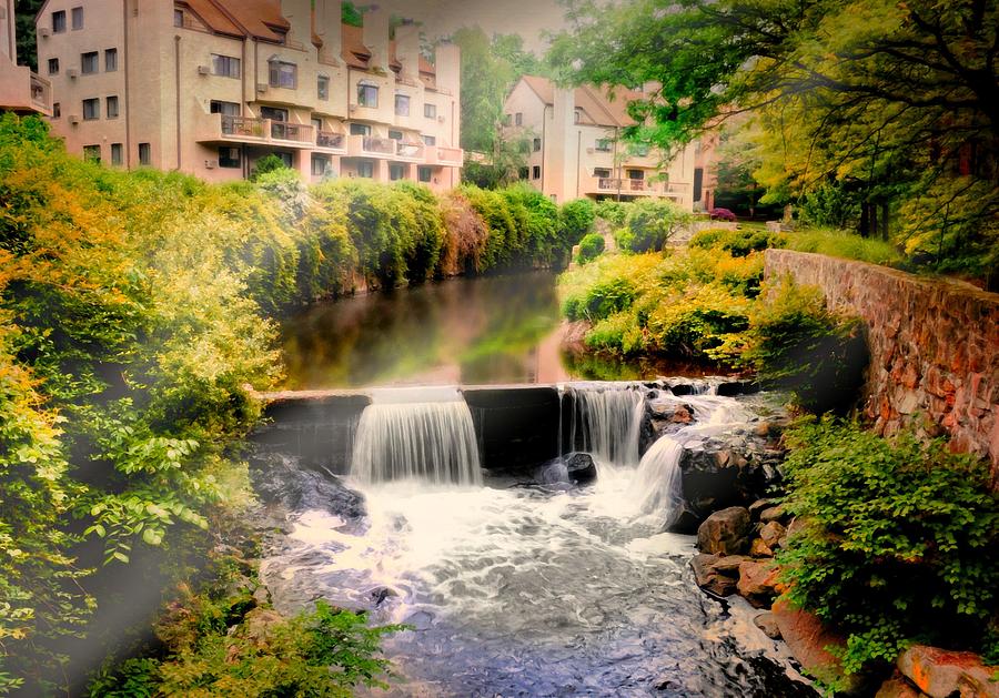 Falls at Mill River Photograph by Diana Angstadt