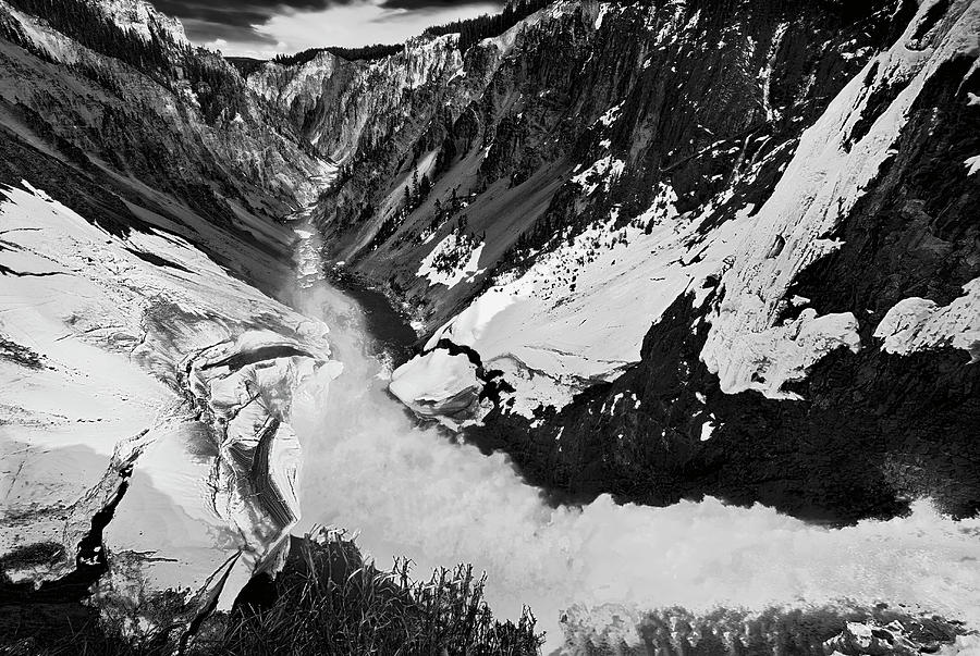 Falls Top Down Photograph by John Christopher