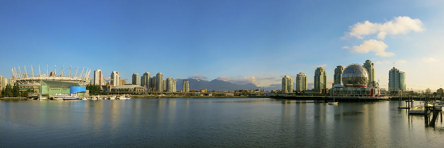 False Creek Panorama by Dave Matchett False Creek Panorama by Dave Matchett