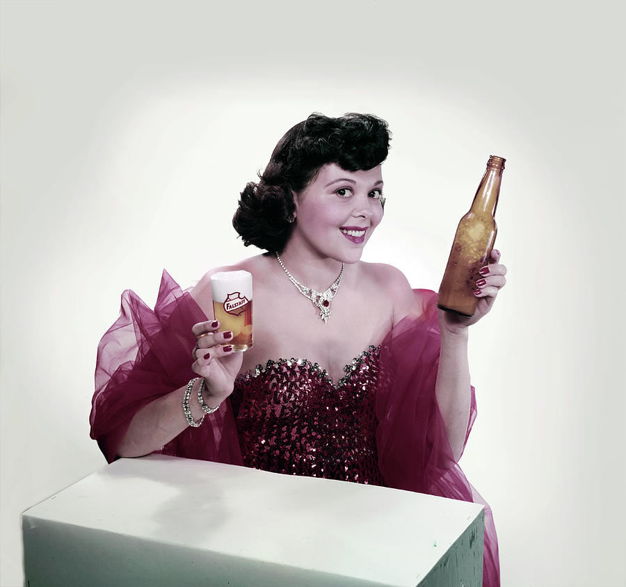 Falstaff Beer Advertisement Photograph by Tom Kelley Archive