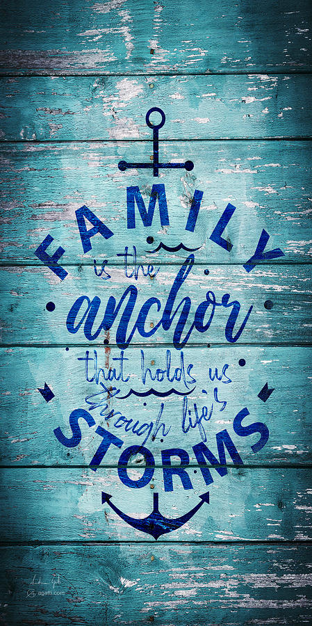 Family Anchor 2 Digital Art by Andrea Gatti