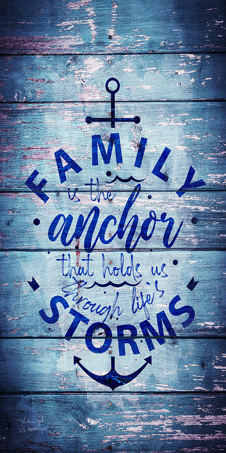 Family Anchor 3 Digital Art by Andrea Gatti