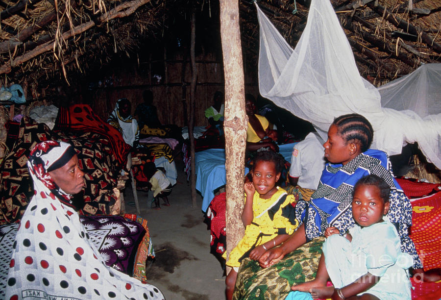 Family In Village Hospital Ward Photograph by Andy Crump, Tdr, Who ...