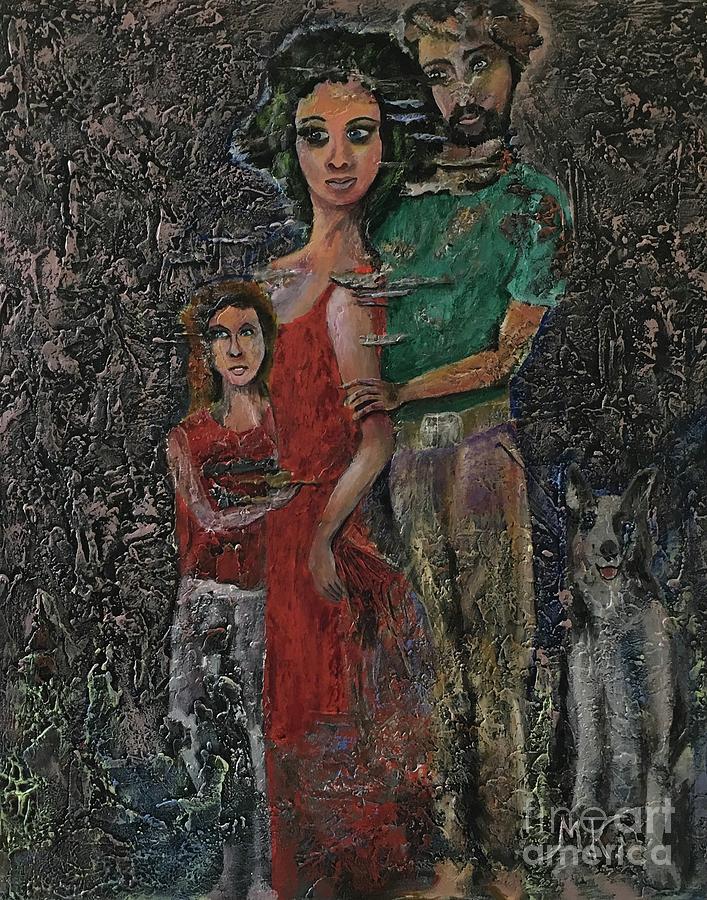 Family Painting by Maria Karlosak