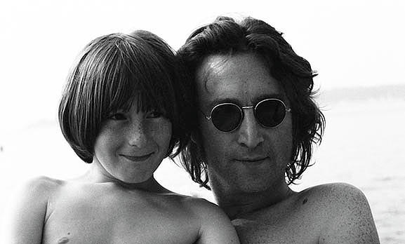 Family Portrait John and Julian Lennon by Iconic Images Art Gallery David Pucciarelli Family Portrait John and Julian Lennon by Iconic Images Art Gallery David Pucciarelli