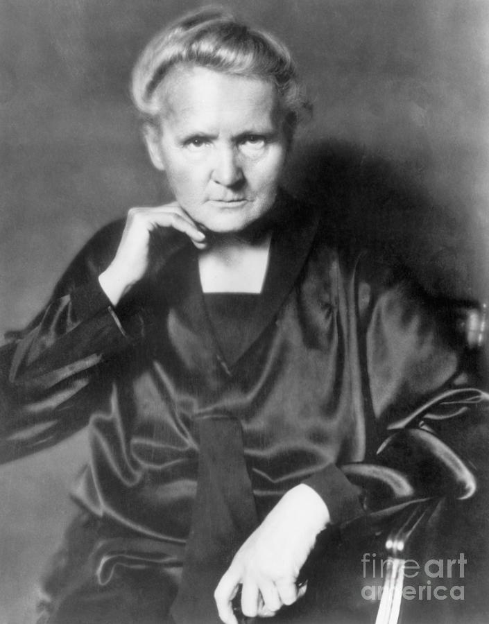 Famous Chemist Marie Curie Photograph by Bettmann