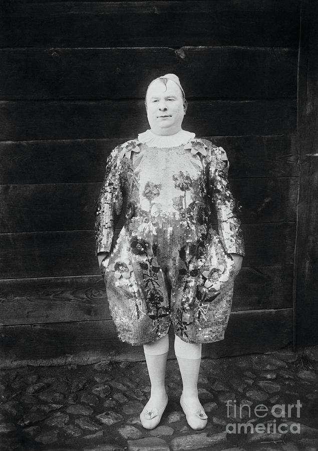Famous Clown Posing In Costume Photograph by Bettmann