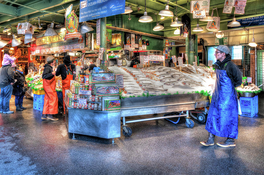 Famous Fish Market Photograph by Spencer McDonald