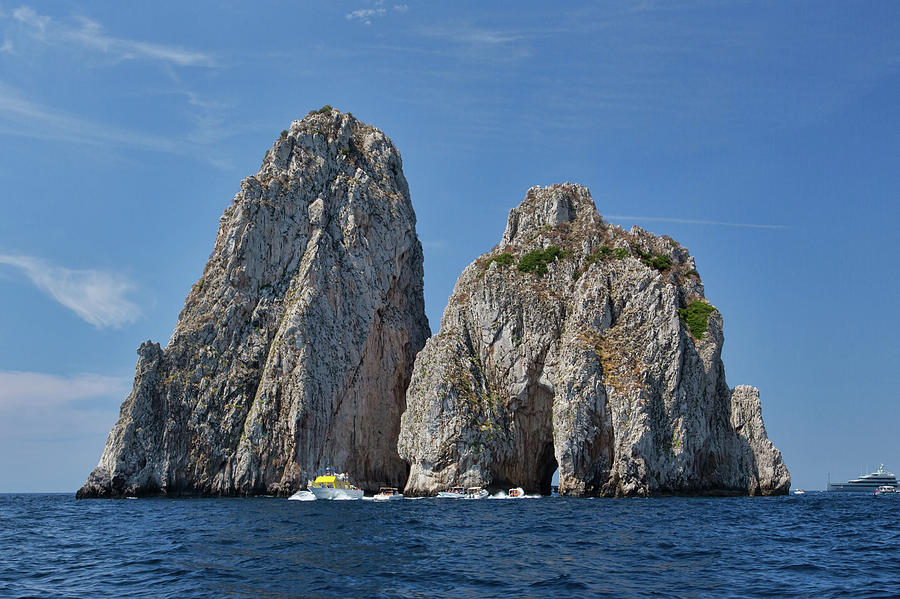 Famous Rocks Of Capri Photograph