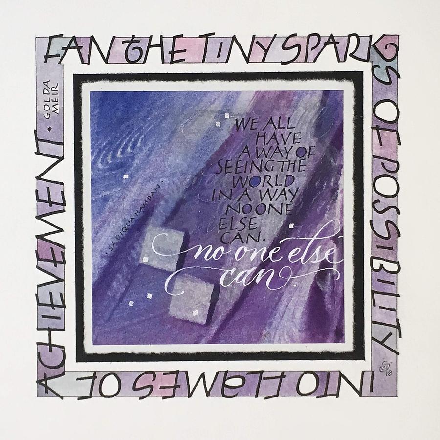 Fan The Sparks by Sally Wightkin Fan The Sparks by Sally Wightkin