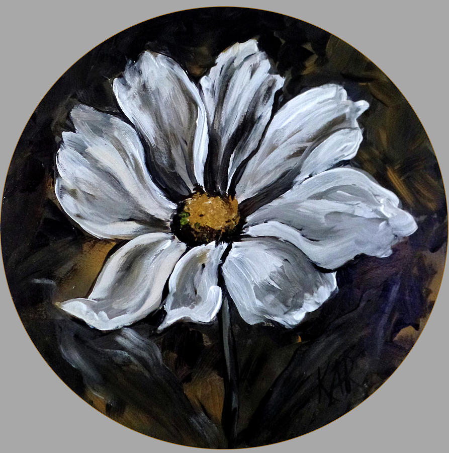 Flower Painting - Fancy Daisy by Art by Kar Flower Painting - Fancy Daisy by Art by Kar