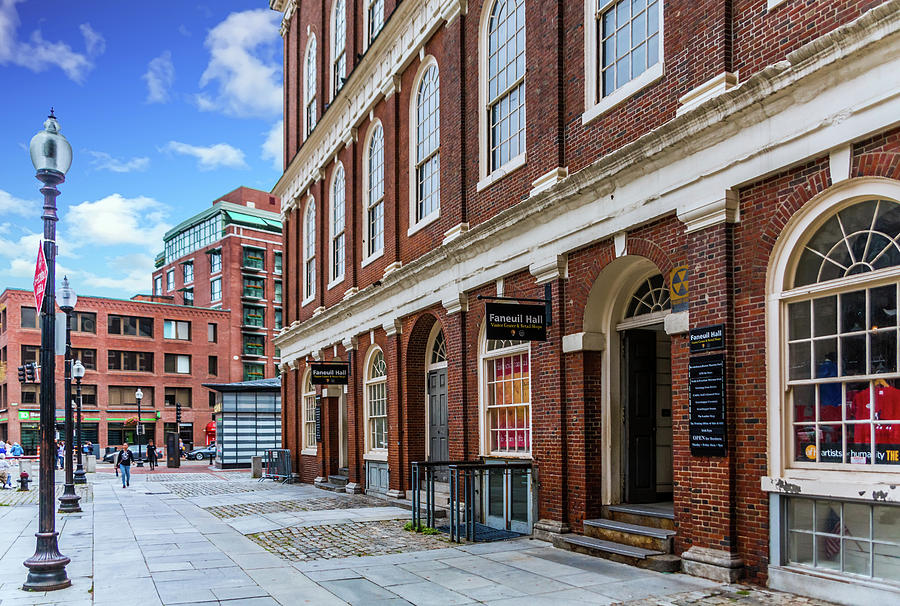 Faneuil Hall in Boston Photograph by Darryl Brooks