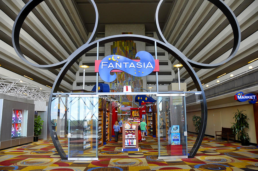 Fantasia at the Contemporary resort Photograph by David Lee Thompson