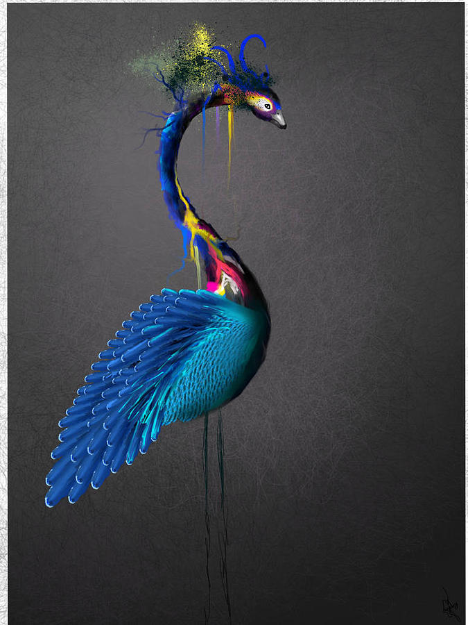 Fantasy Bird Digital Art By Rebecca Driscoll - Fine Art America