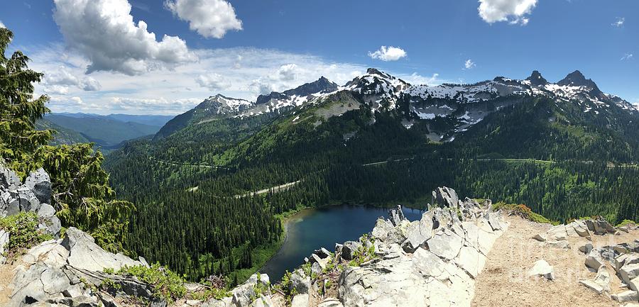 Far Away Rock at Mt. Rainier National Park by Trinity Cronin