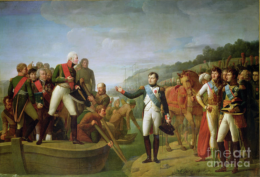 Farewell Of Napoleon I Painting by Gioacchino Giuseppe Serangeli - Fine ...