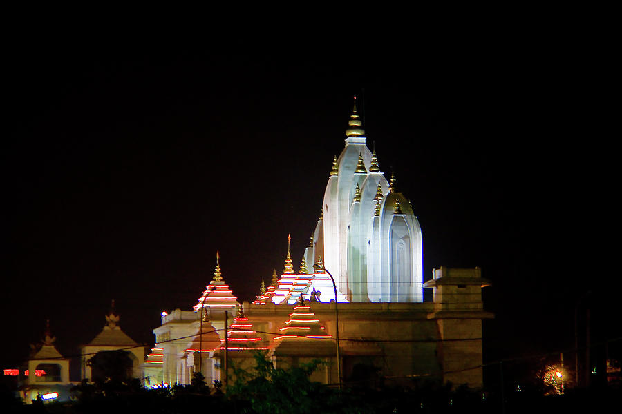 Faridabad Temple Photograph by Tarun Chopra