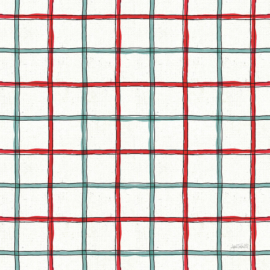 Checkers Painting - Farm Signs Pattern IIia by Anne Tavoletti